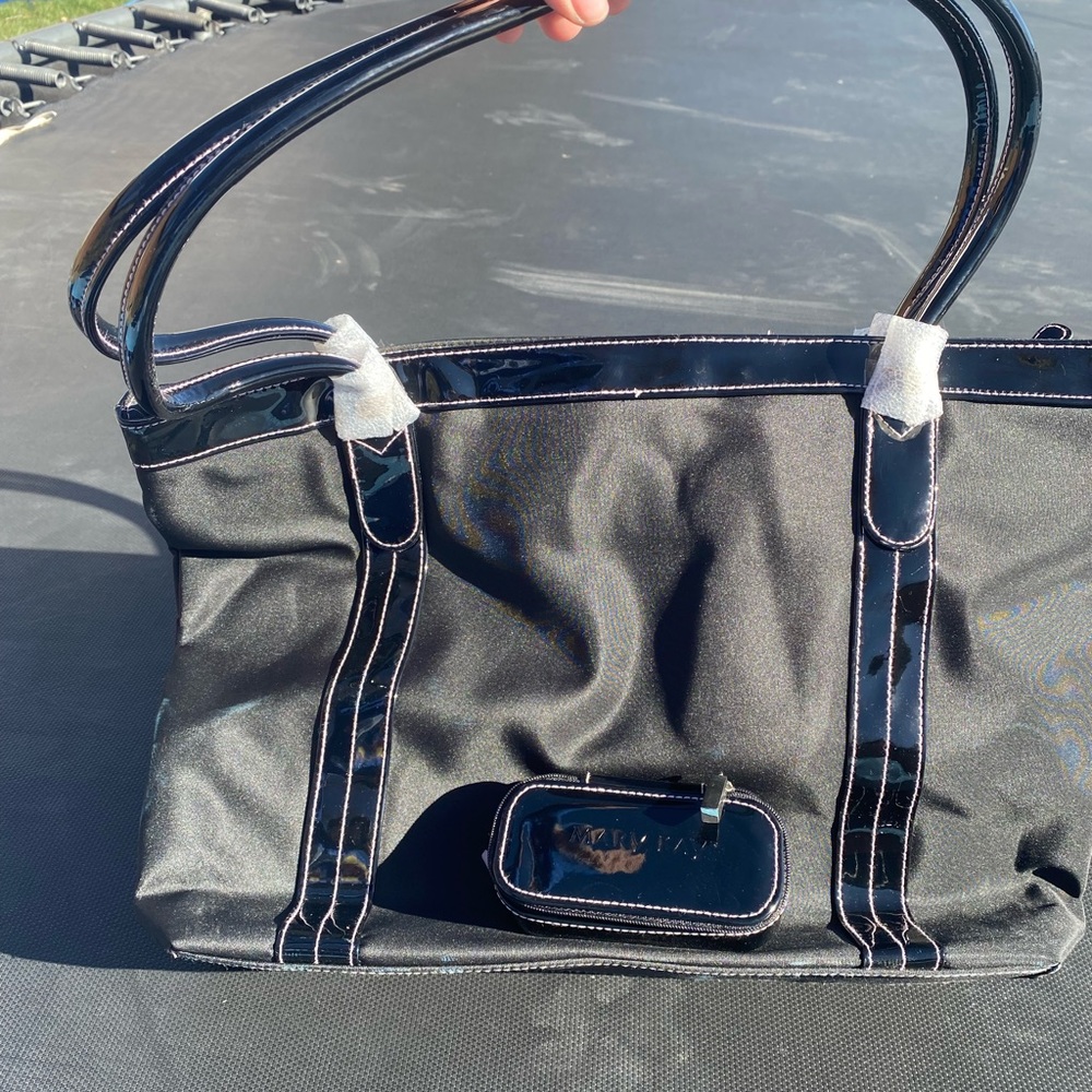 mary kay black and pink purse/ briefcase